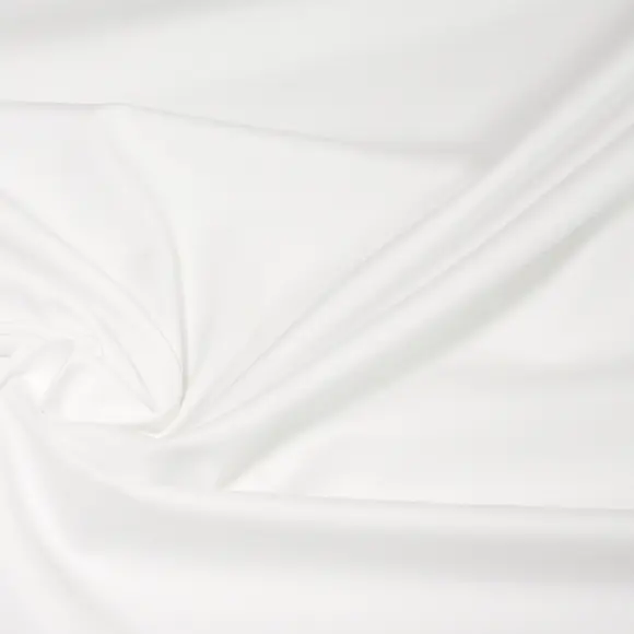 Randa Plus White Popelin Solid plain