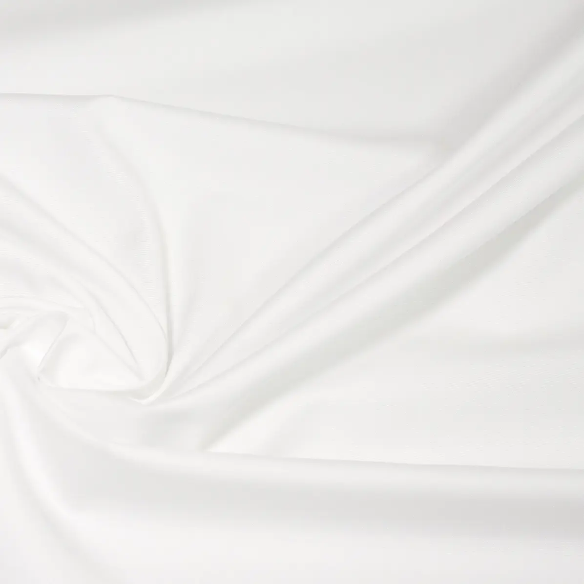 Randa Plus White Popelin Solid plain