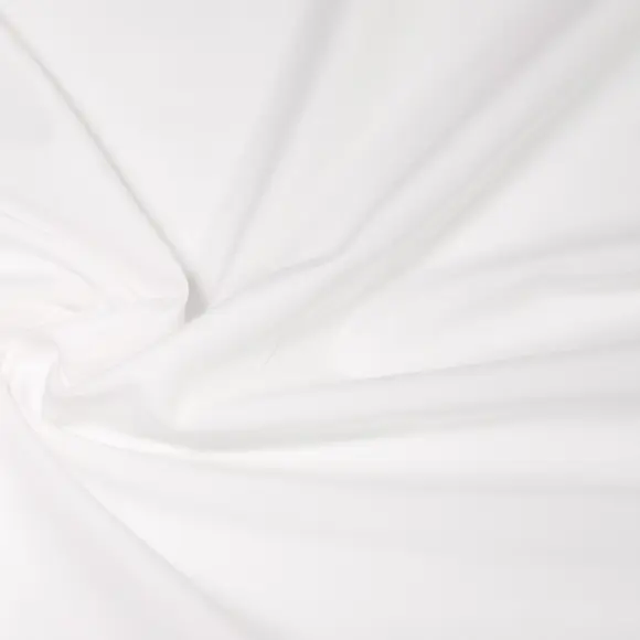 Salvatore Triplo White Popelin Solid plain 2