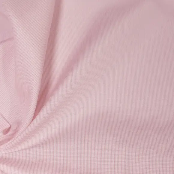 Sea Island Pink Popelin Check