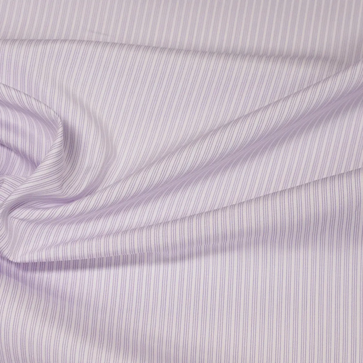 Sea Island Lila Popelin Streifen 2