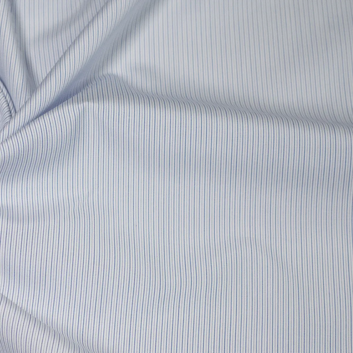 Sea Island Dark Blue Popelin Stripes 2