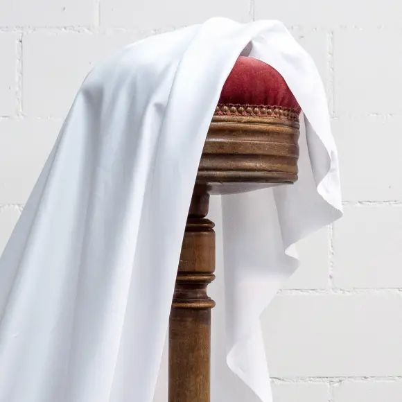 Genio Blanc Sergé Uni - 5