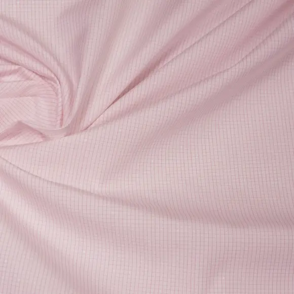 Supraluxe Premio Rose Dobby/Structuré Carreaux  