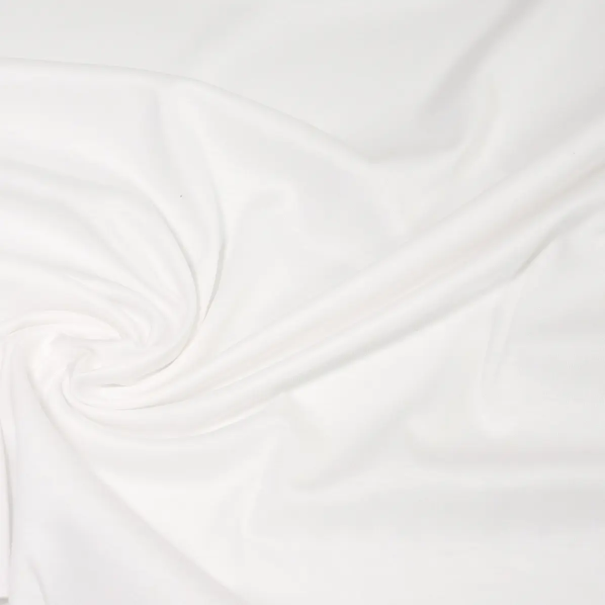 Markus Knit White Jersey Solid plain