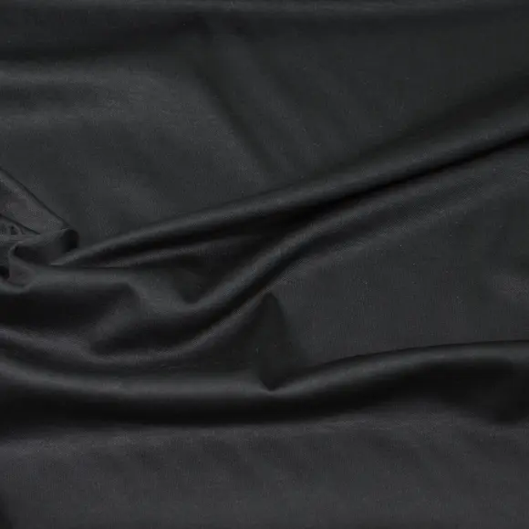 Markus Knit dark petrol Jersey Solid plain