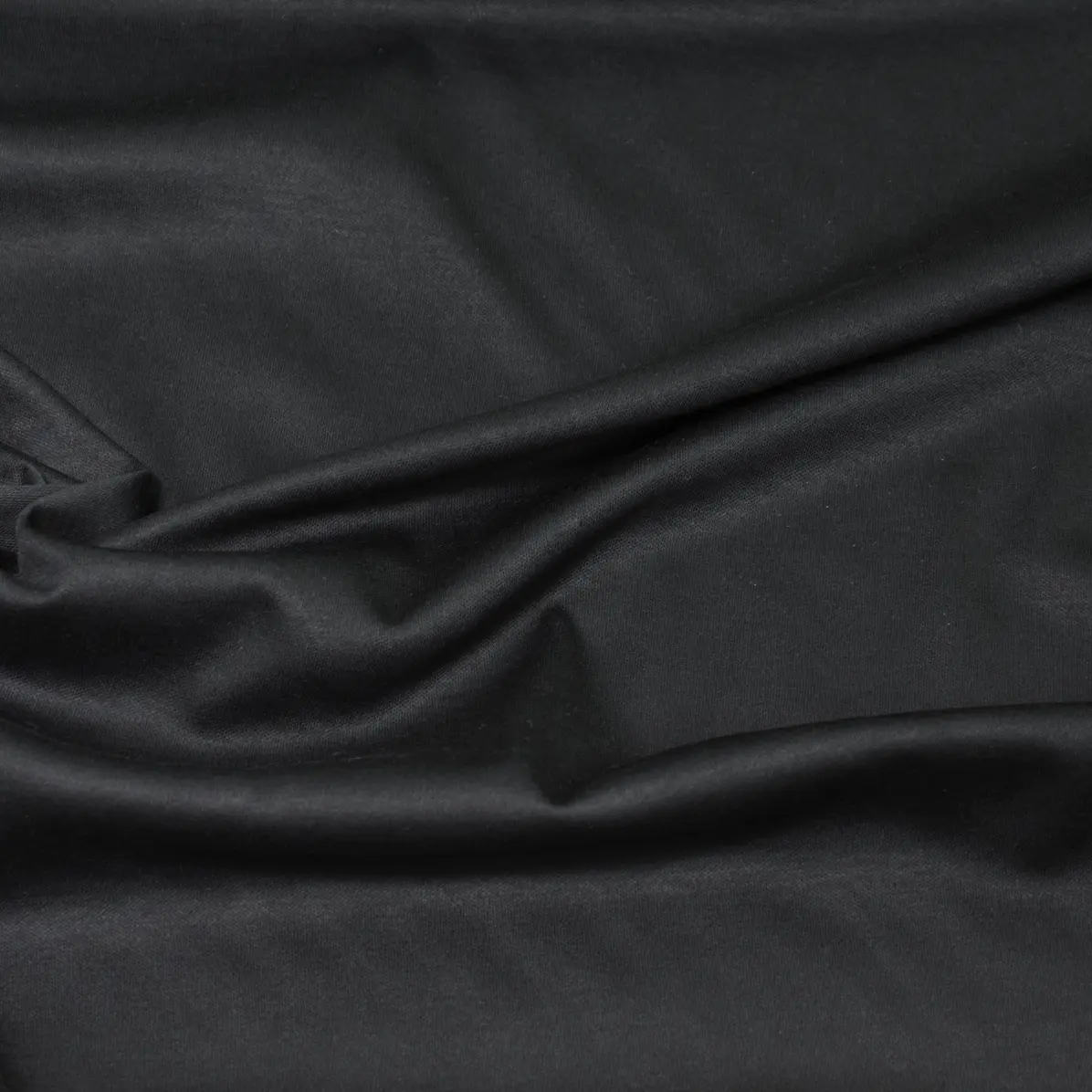 Markus Knit dark petrol Jersey Solid plain