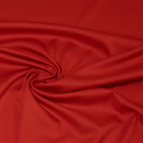 Markus Knit Red Jersey Solid plain