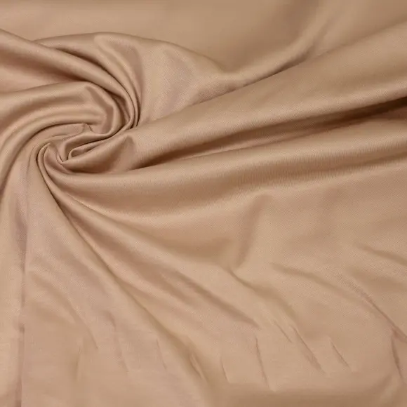 Markus Knit sand beige Jersey Solid plain