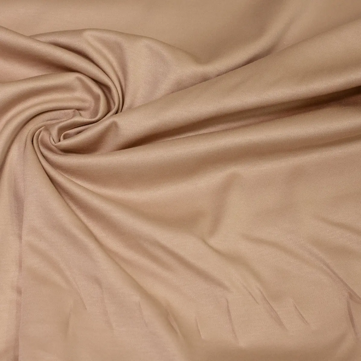 Markus Knit sand beige Jersey Solid plain