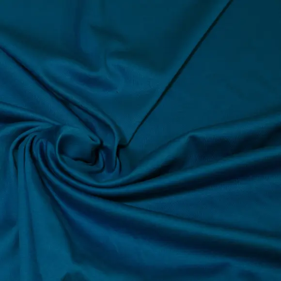 Markus Knit turquoise blue Jersey Solid plain