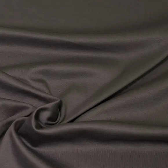 Markus Knit taupe grey Jersey Solid plain