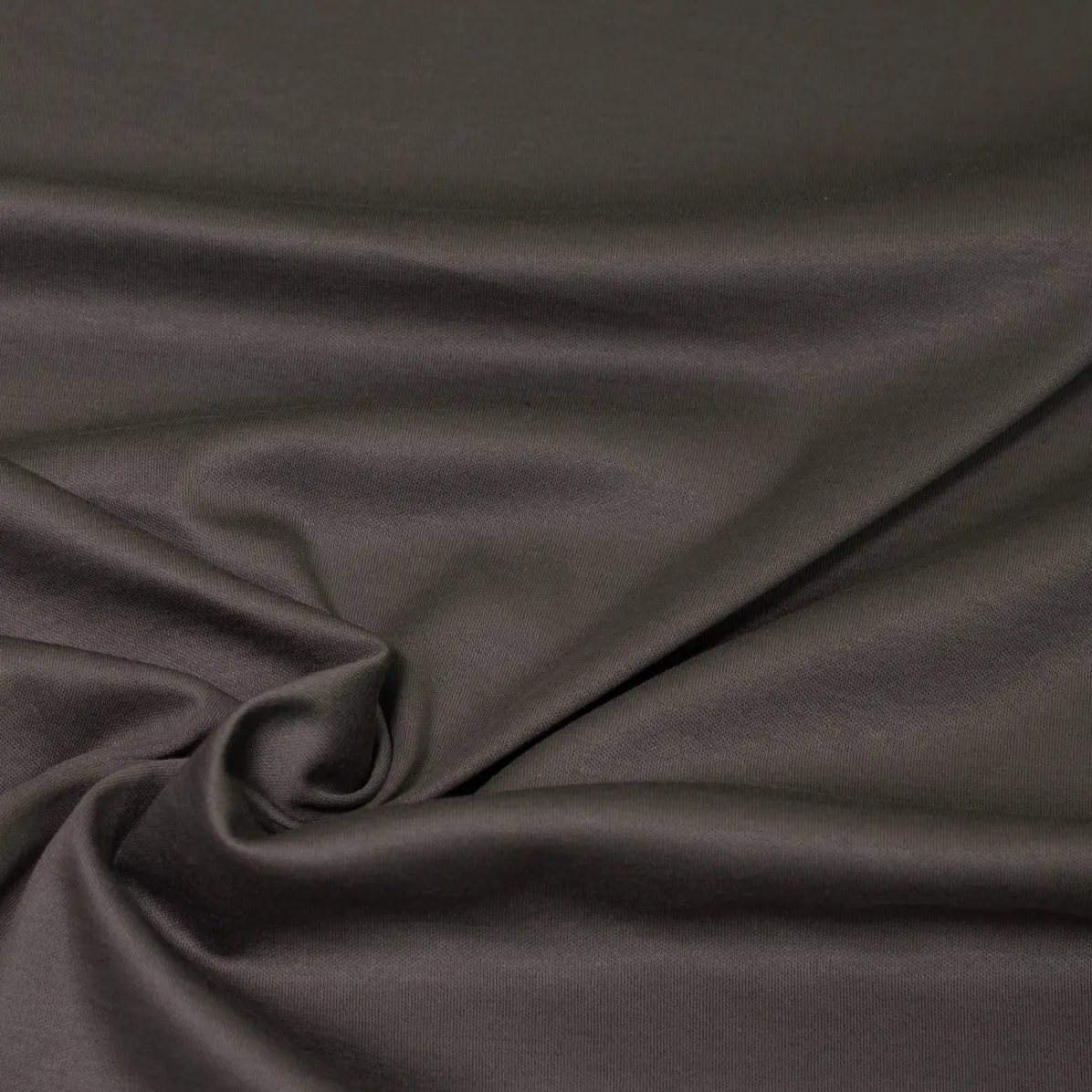 Markus Knit taupe grey Jersey Solid plain