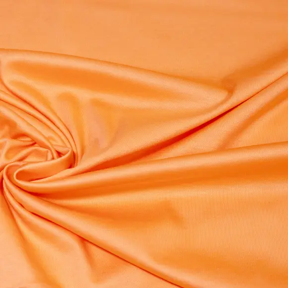 Markus Knit Orange Jersey Solid plain