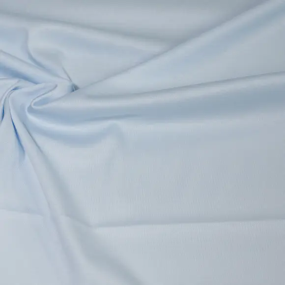 Markus Knit Light Blue Jersey Solid plain