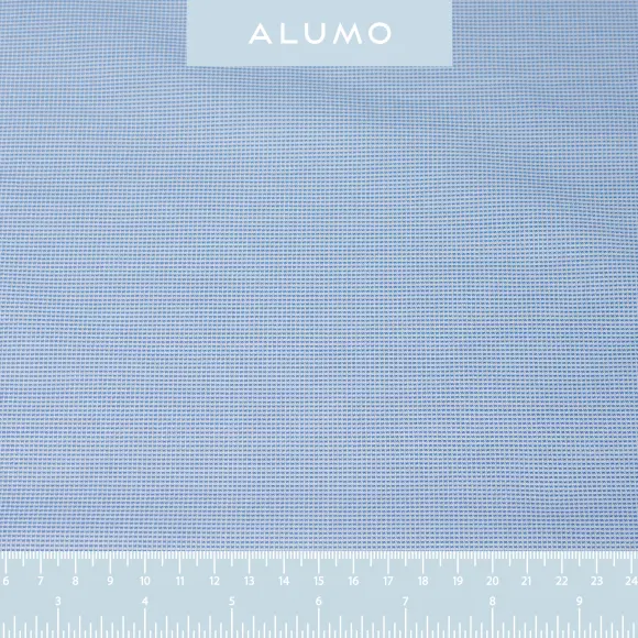 Genio Mittelblau Oxford Strukturierte einfarbiger - 2