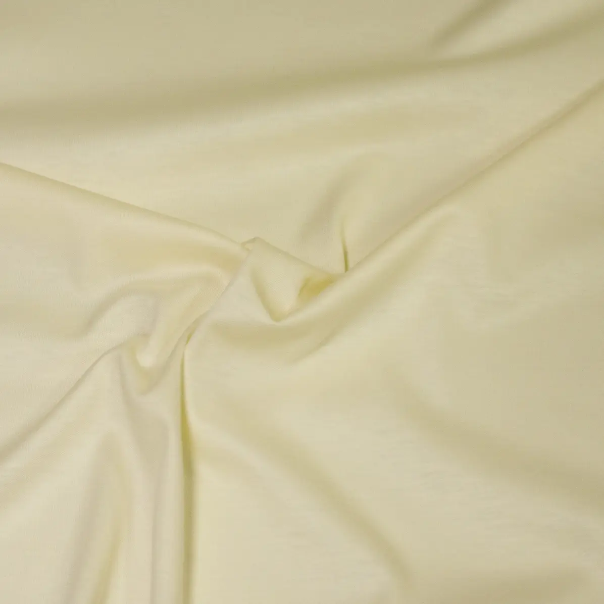 Markus Knit bright yellow Jersey Solid plain