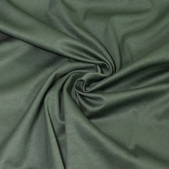 Markus Knit Green Jersey Solid plain