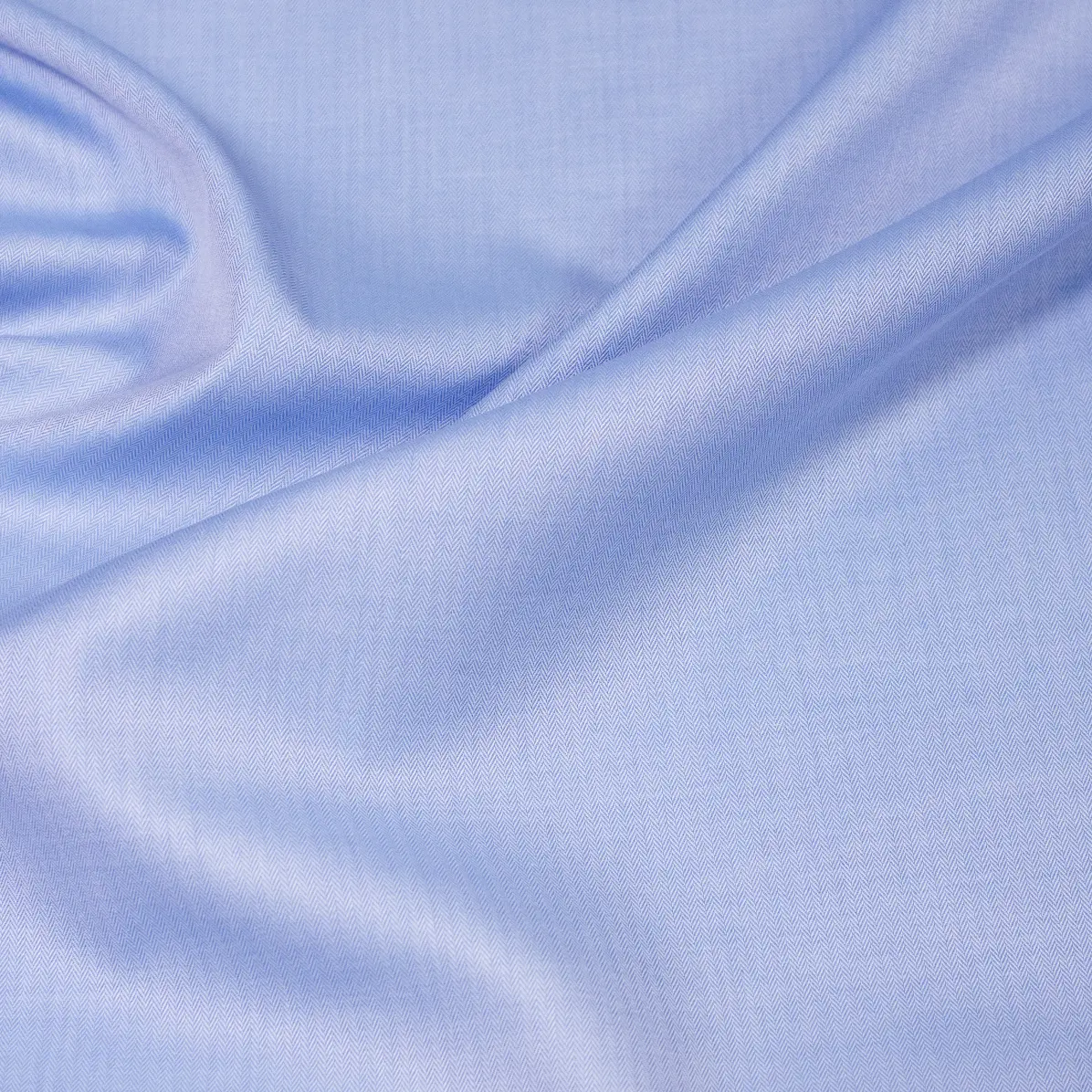 Genio Mittelblau Fischgrätenmuster Fischgrätenmuster