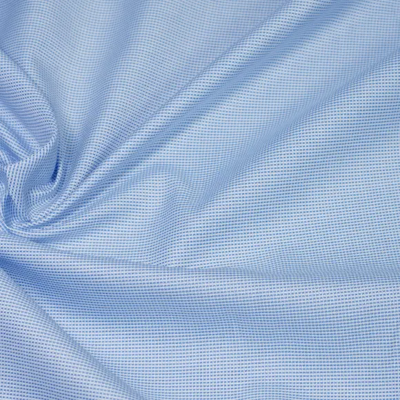 Genio Mittelblau Oxford Strukturierte einfarbiger