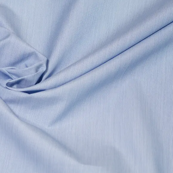 Supraluxe Medium Blue Popelin Solid plain 2