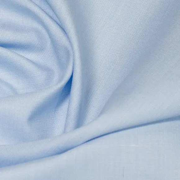 Supraluxe Light Blue Popelin Solid plain 1
