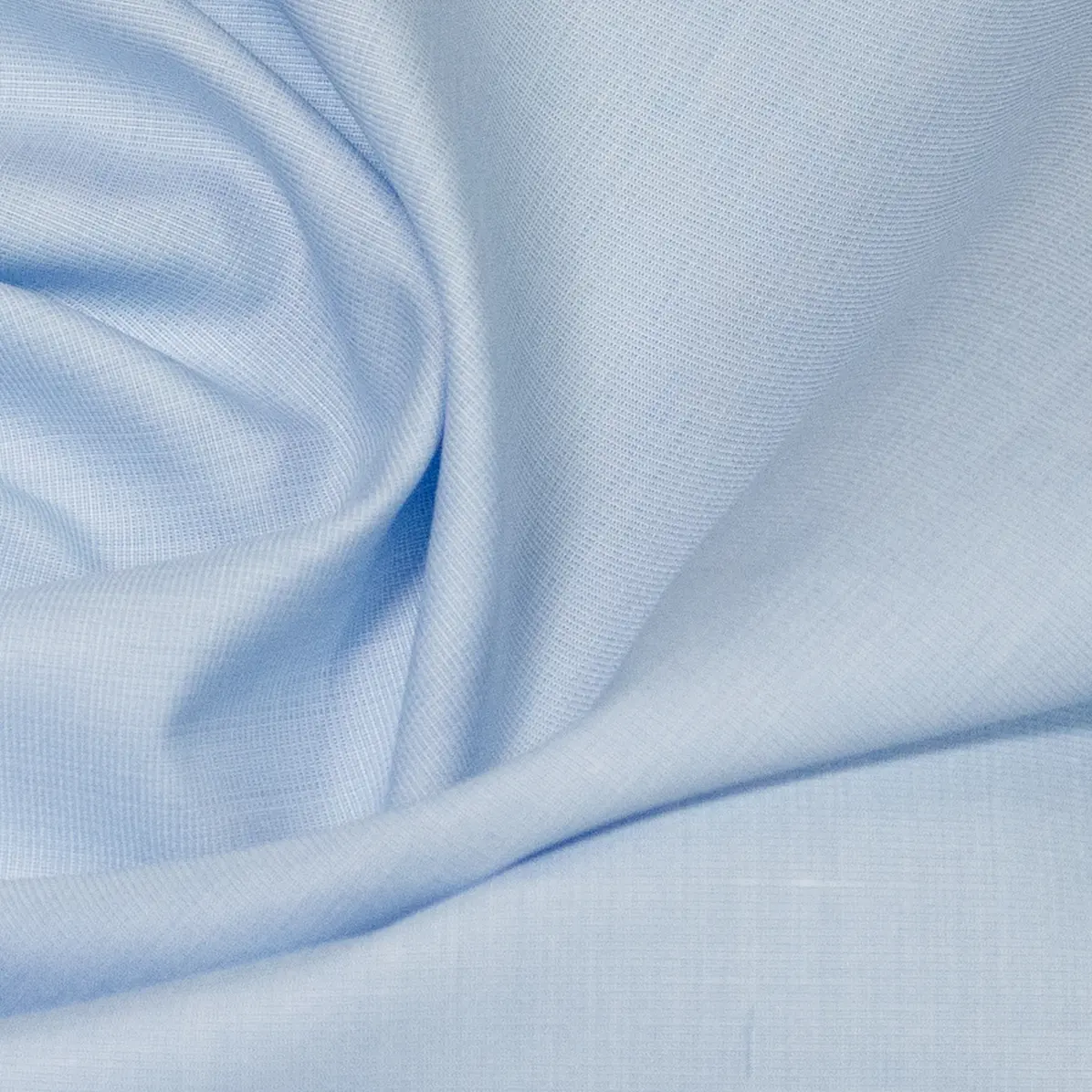 Supraluxe Bleu clair Popeline Uni 1