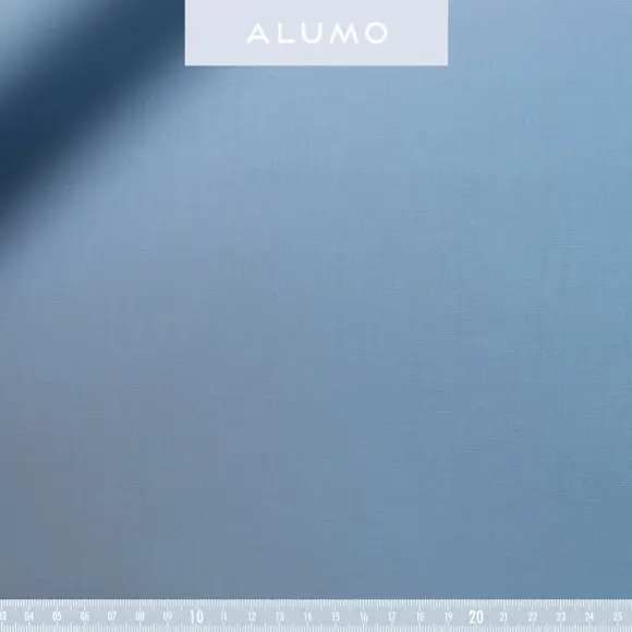 Sea Island Medium Blue Popelin Solid plain 2