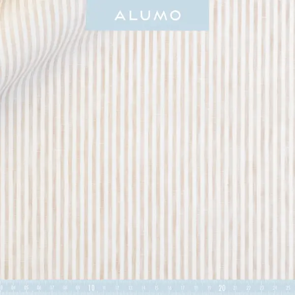 Centolino Beige Popelin Stripes
