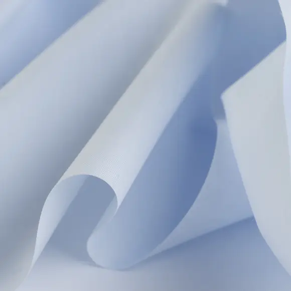 King Soyella Light Blue Popelin Solid plain