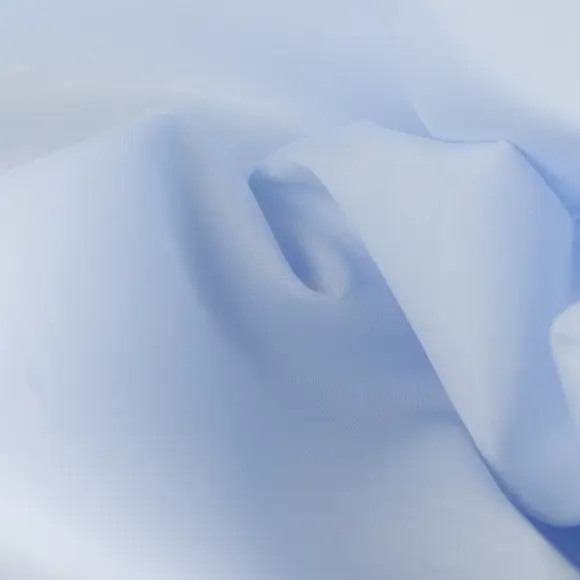 King Soyella Light Blue Popelin Solid plain - 2