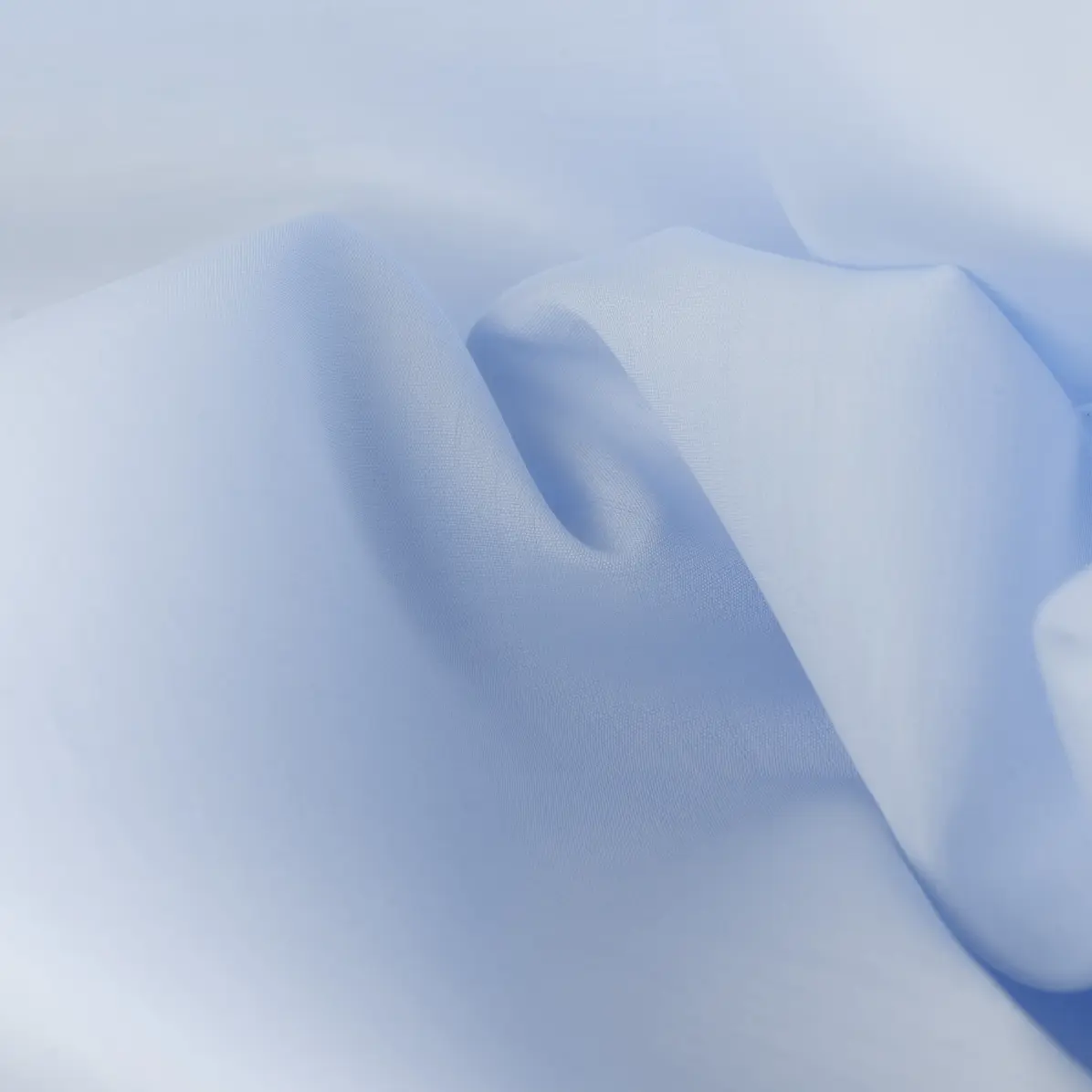 King Soyella Light Blue Popelin Solid plain