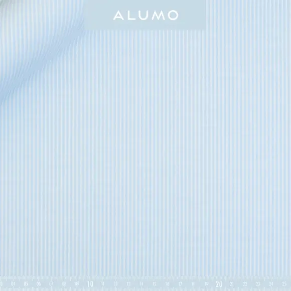 Seerluxe Medium Blue Seersucker Stripes Structured 1