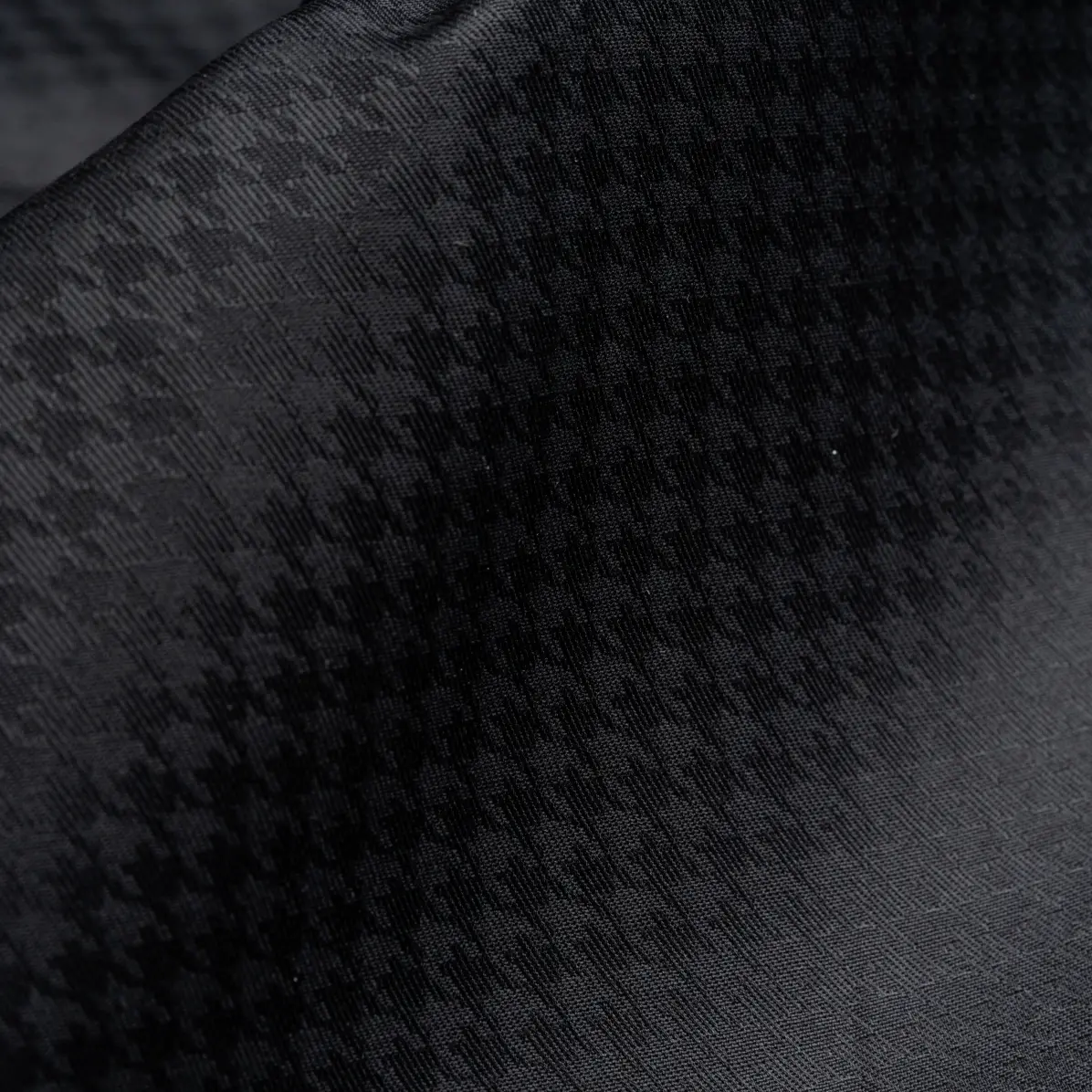 Supraluxe Dobby Schwarz Jacquard Strukturierte einfarbiger 2