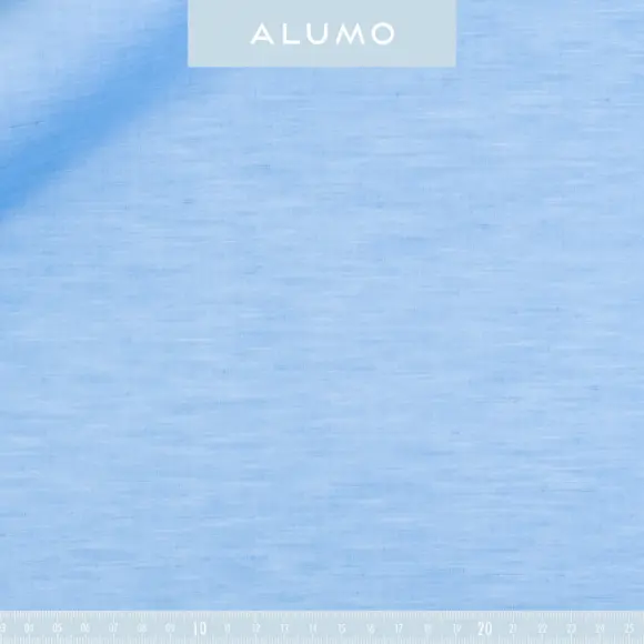 Zephirlino Medium Blue Popelin Solid plain