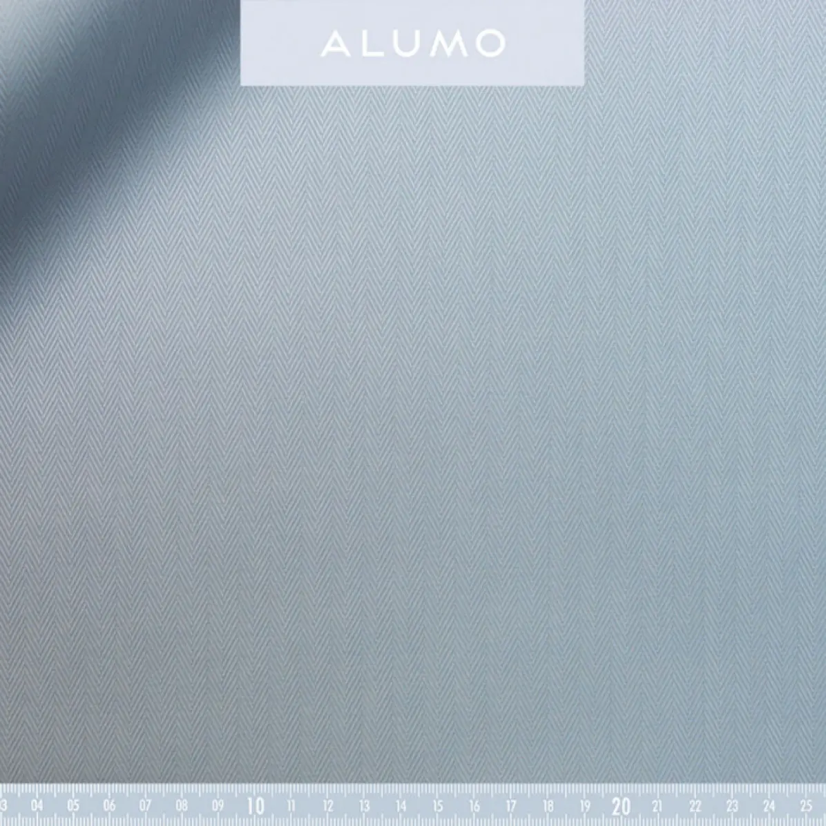 Twill Escort Light Blue Herringbone 2