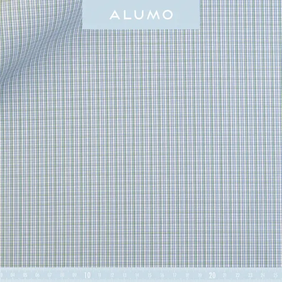 Superior Multicolore Popelin Quadri 3