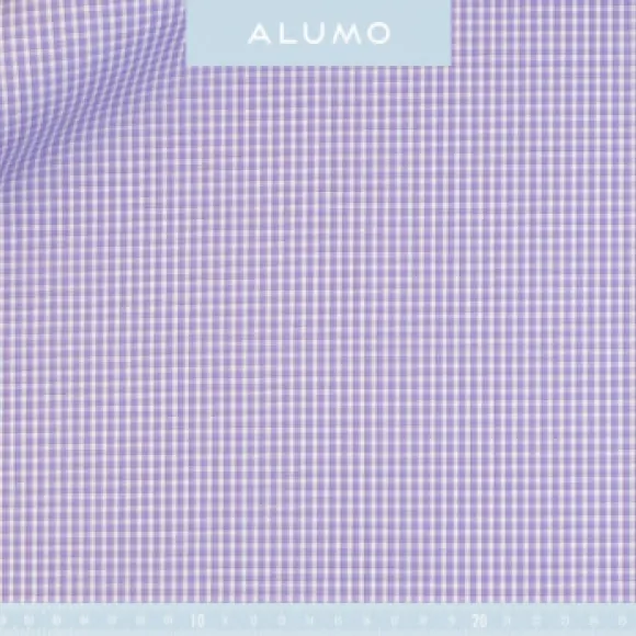 Superior Lilac Popelin Check 2