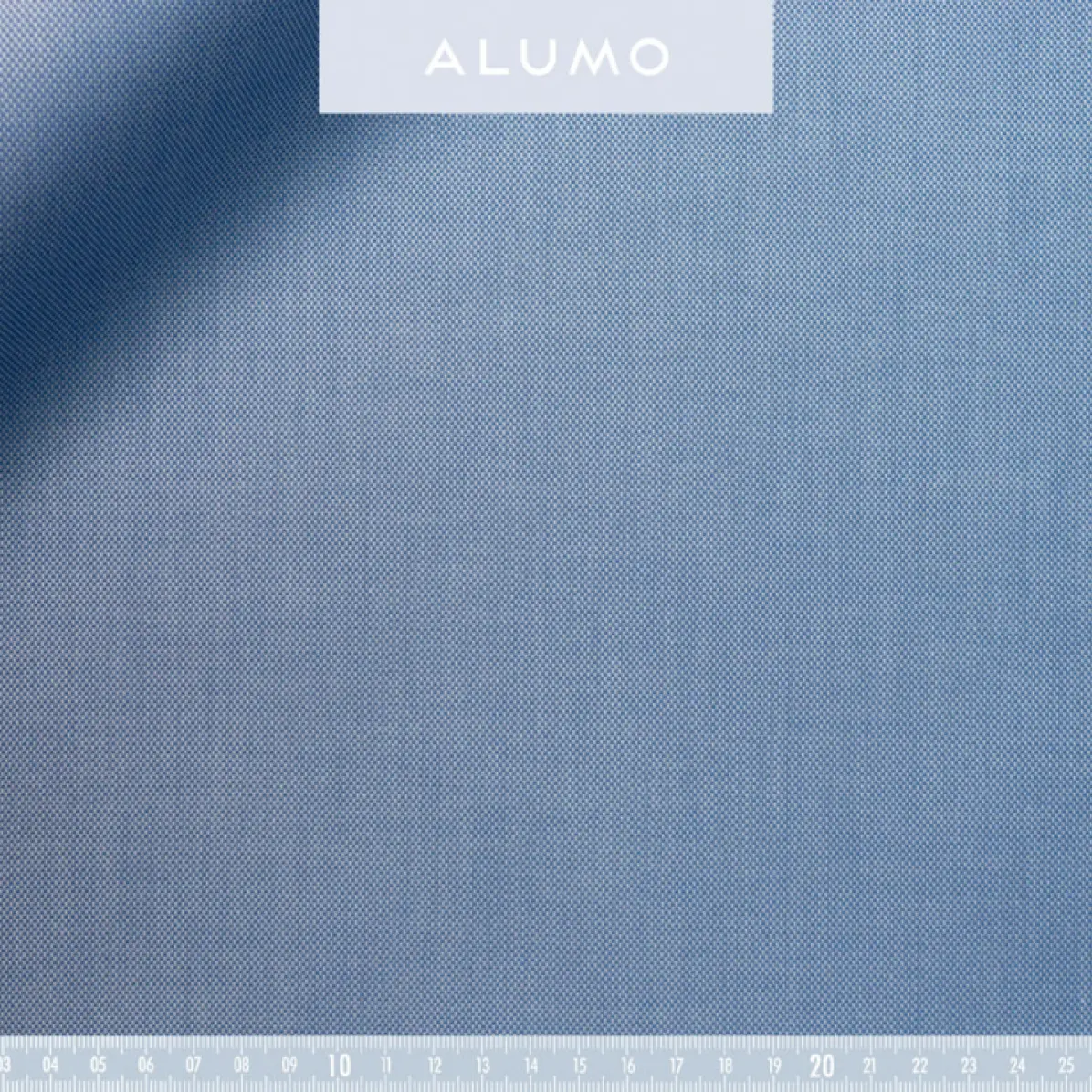 Castello Royal Oxford Medium Blue Solid Plain Structured