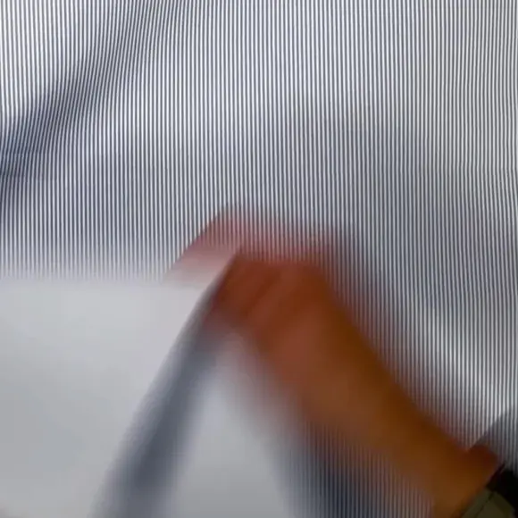 Supraluxe Azzurro Popelin Righe 1 - 5