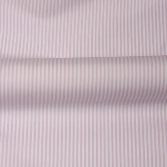 Supraluxe Rosa Popelin Righe 2 - 3