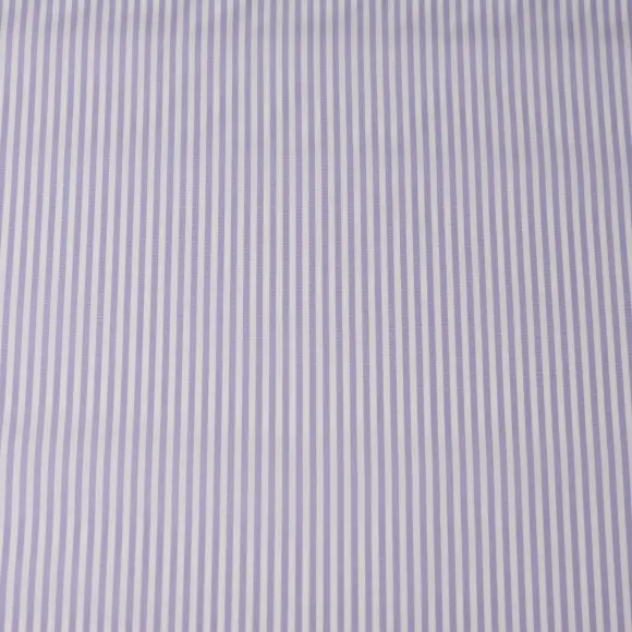 Supraluxe Lila Popelin Streifen 1 - 4