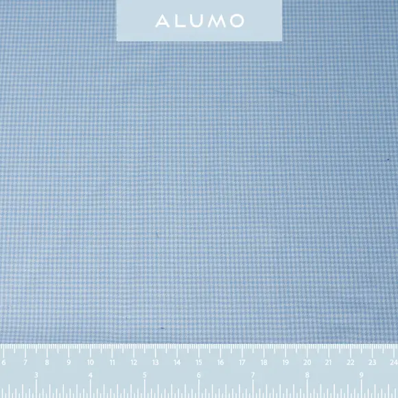 Cashmerello Mittelblau Köper Strukturierte einfarbiger - 2