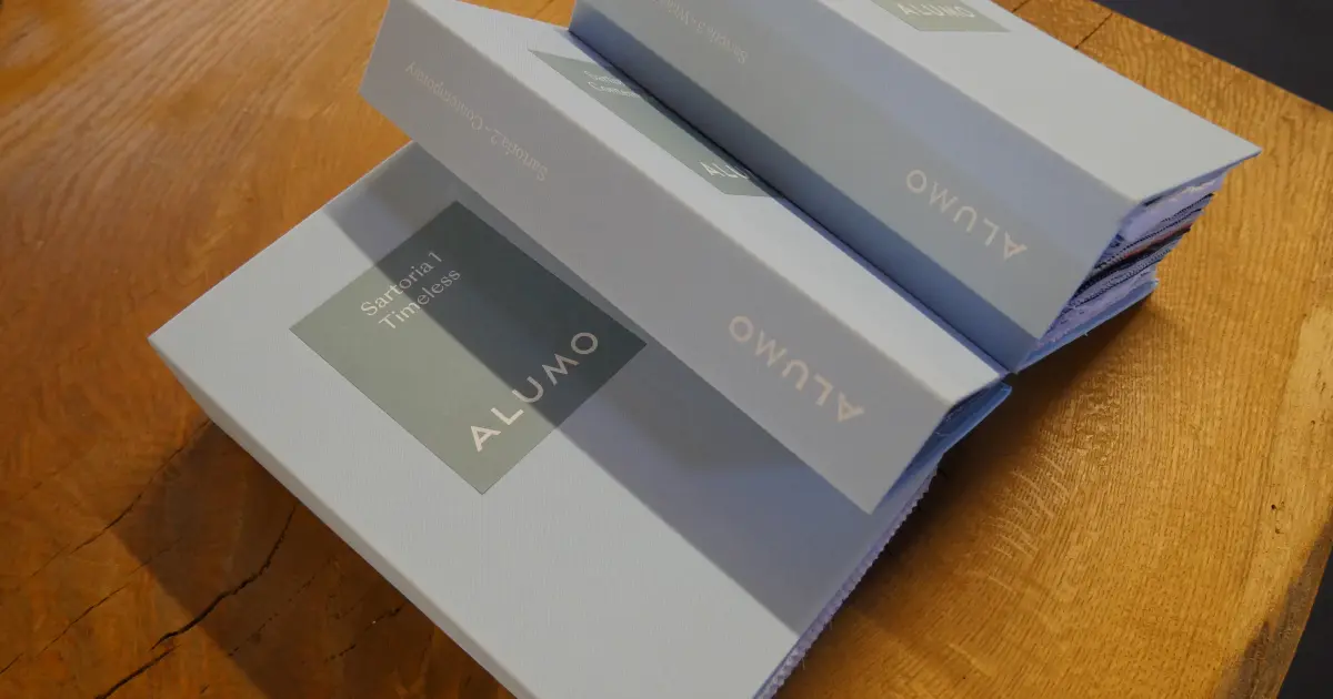 Bunch Books Sartoria fabric sample books - ALUMO | Alumo Sho...