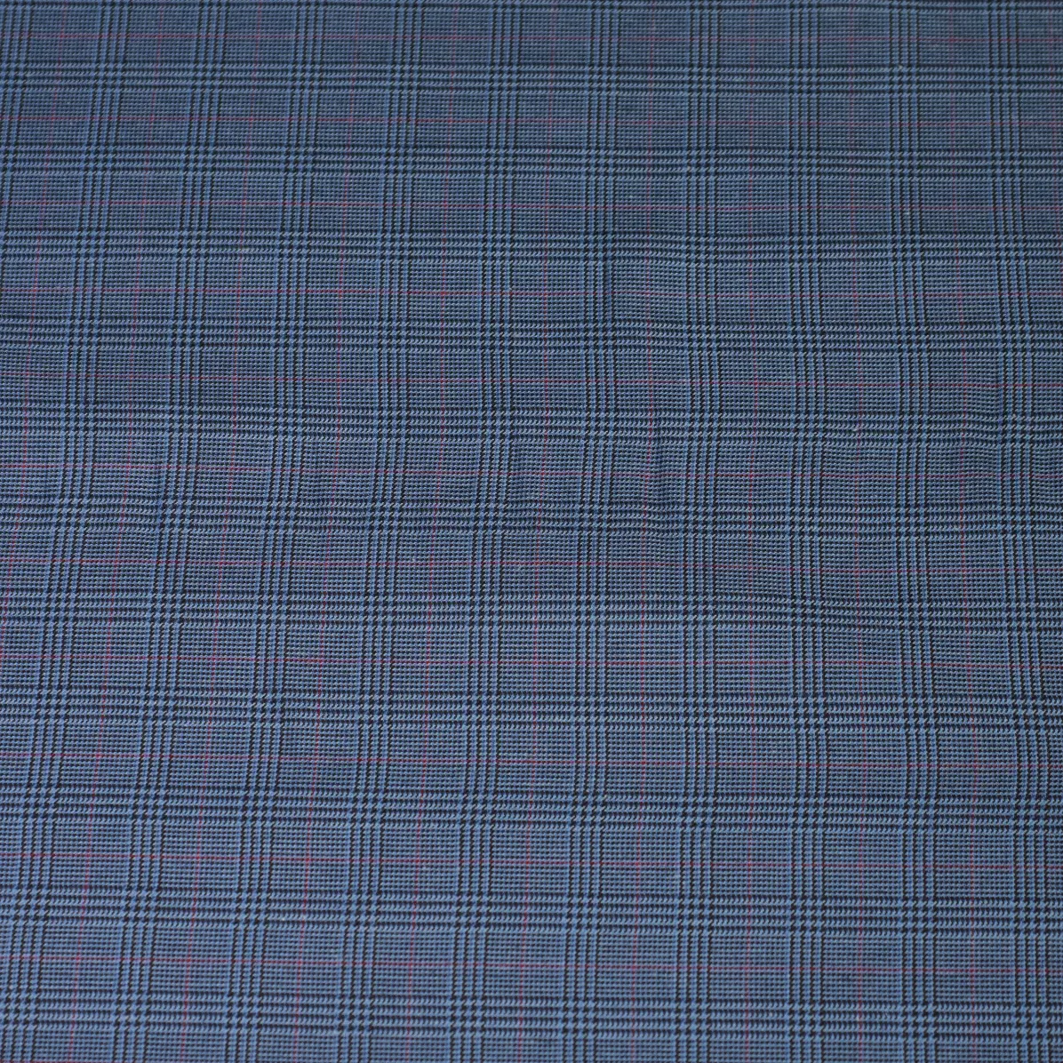 Flanello Junior Dark Blue Twill Check
