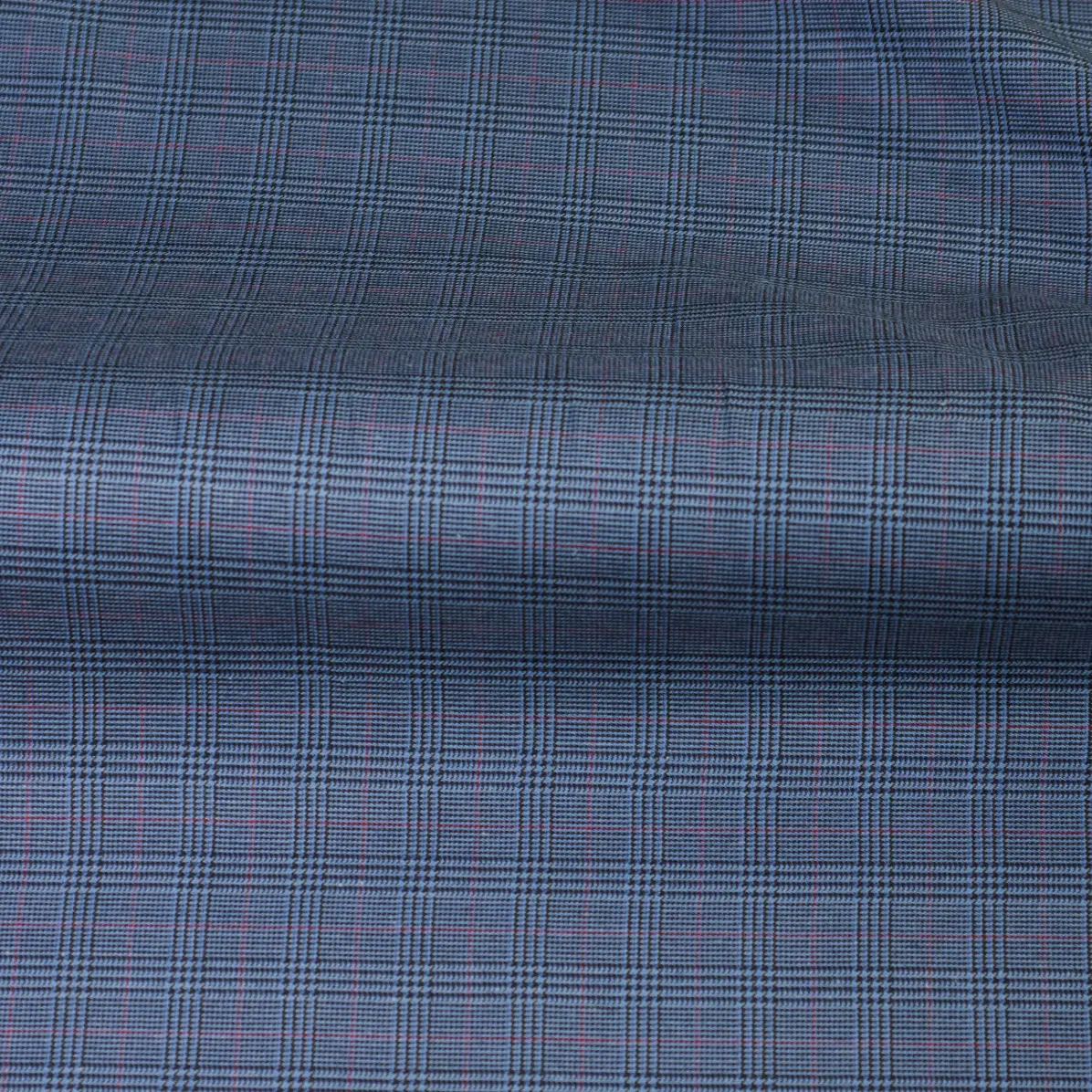 Flanello Junior Dark Blue Twill Check