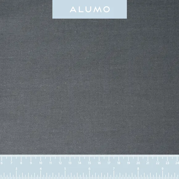 Flanello Grey Twill Solid plain 2 - 2