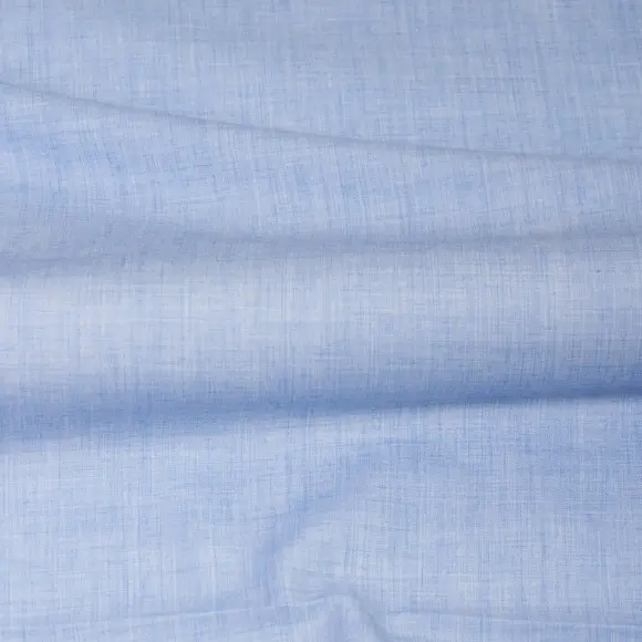 Cashmerello Light Medium Blue Twill Solid plain 1 - 3