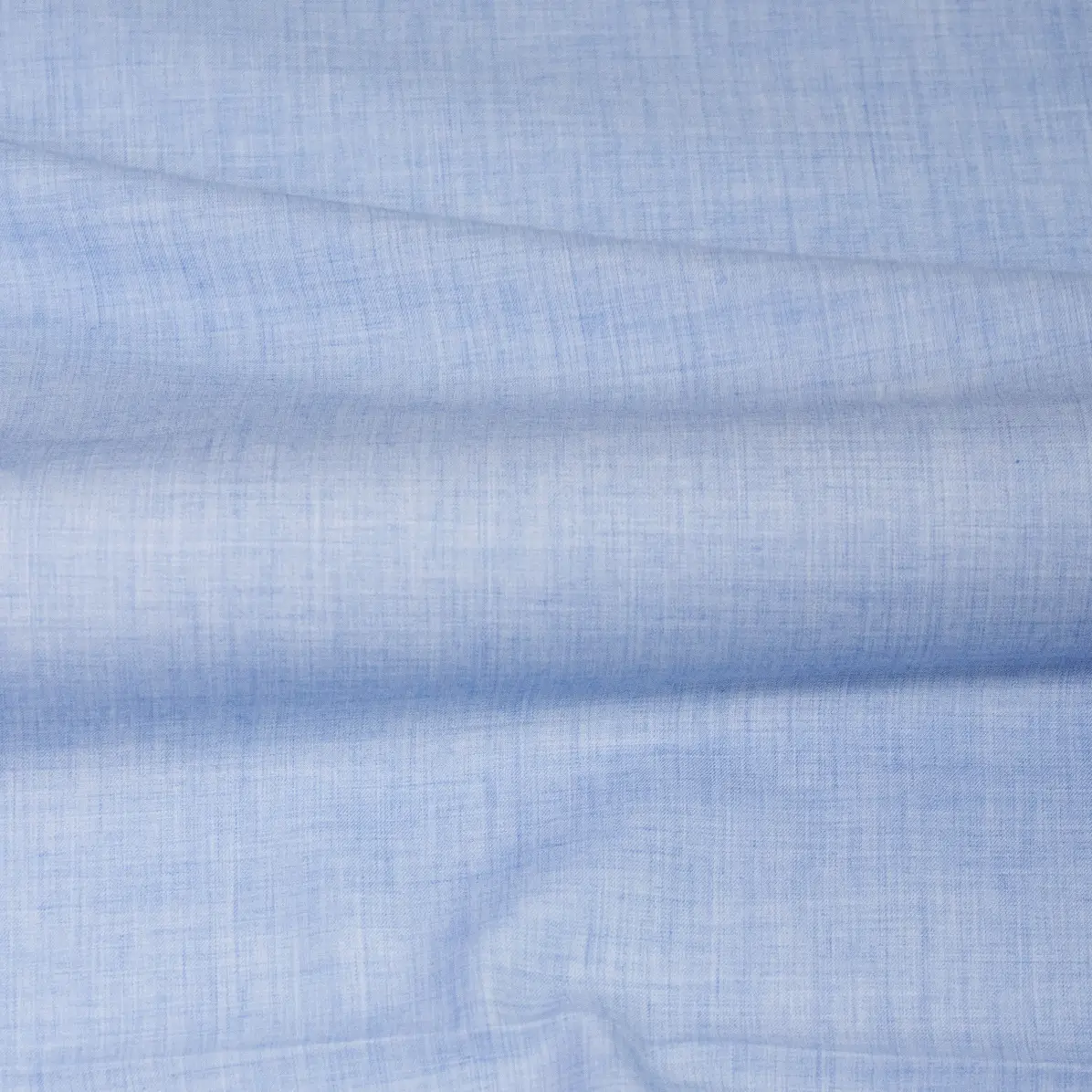 Cashmerello Light Medium Blue Twill Solid plain 1
