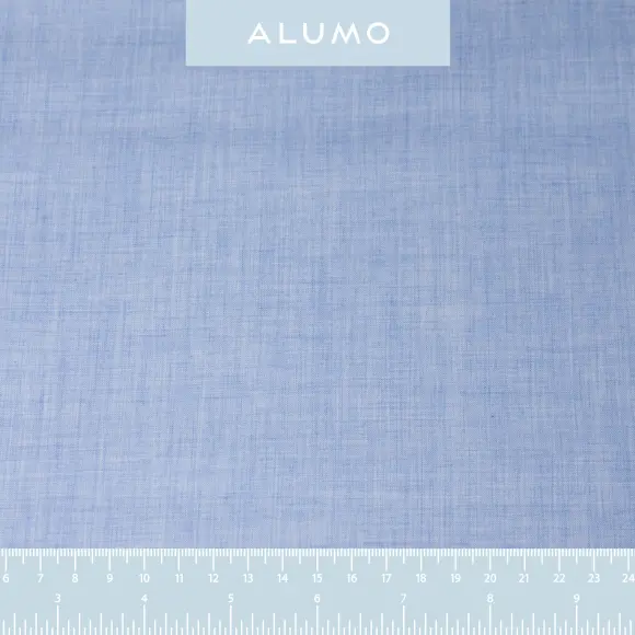 Cashmerello Light Medium Blue Twill Solid plain 1 - 2